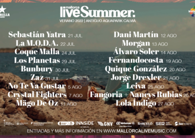 Mallorca Live Summer: el ritmo no parará durante el verano