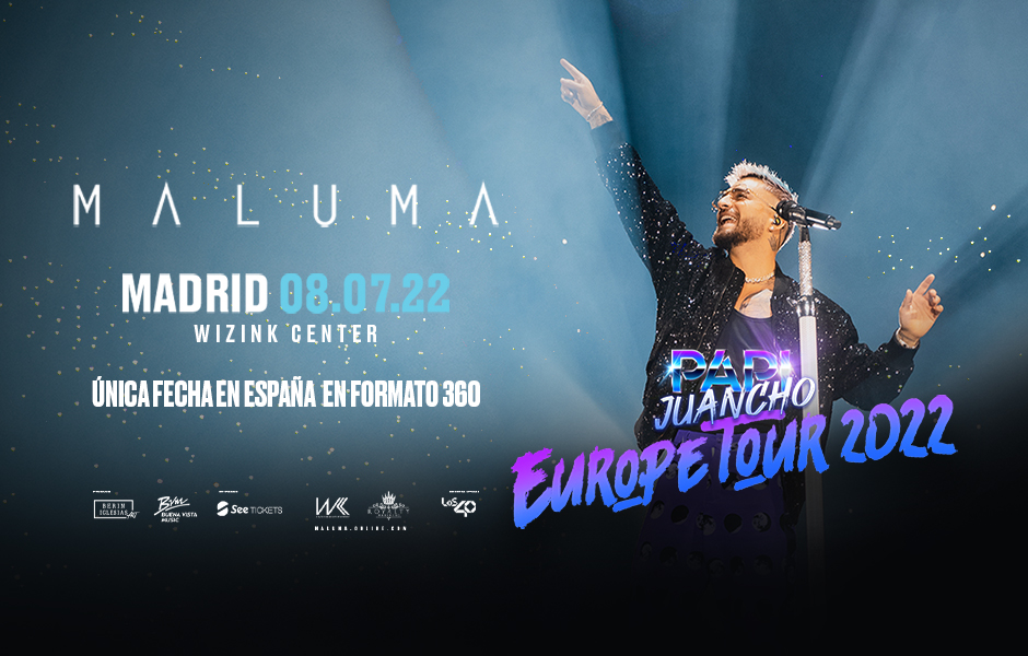Maluma concierto Madrid 8 de julio