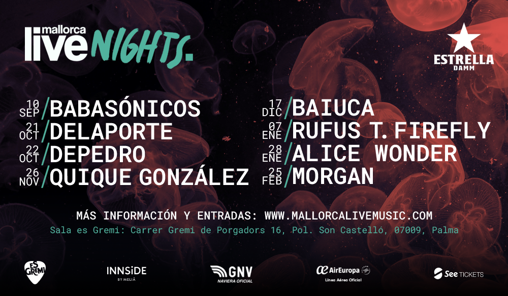 Programación Mallorca Live Nights 2022