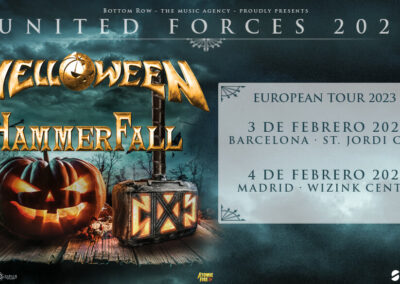 Helloween anuncian varias fechas por España para 2023
