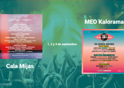 1, 2 y 3 de septiembre tienes plan: Cala Mijas y MEO Kalorama