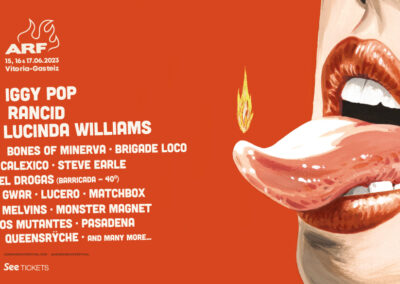 Azkena Rock Festival 2023: Iggy Pop, Rancid y Lucinda Williams entre los adelantos del cartel