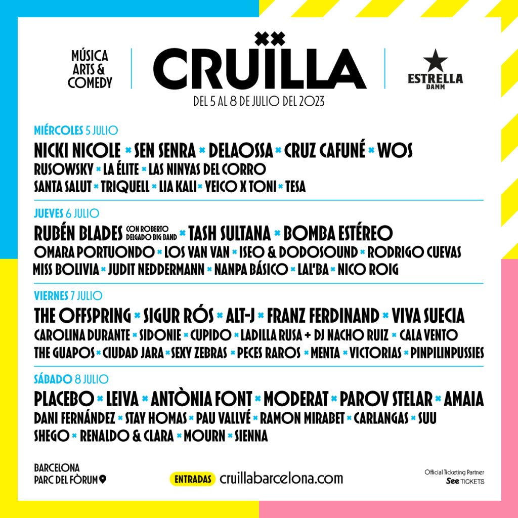 cartel Cruïlla 2023