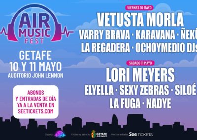 AIR MUSIC FEST 2024: entradas, fechas y cartel