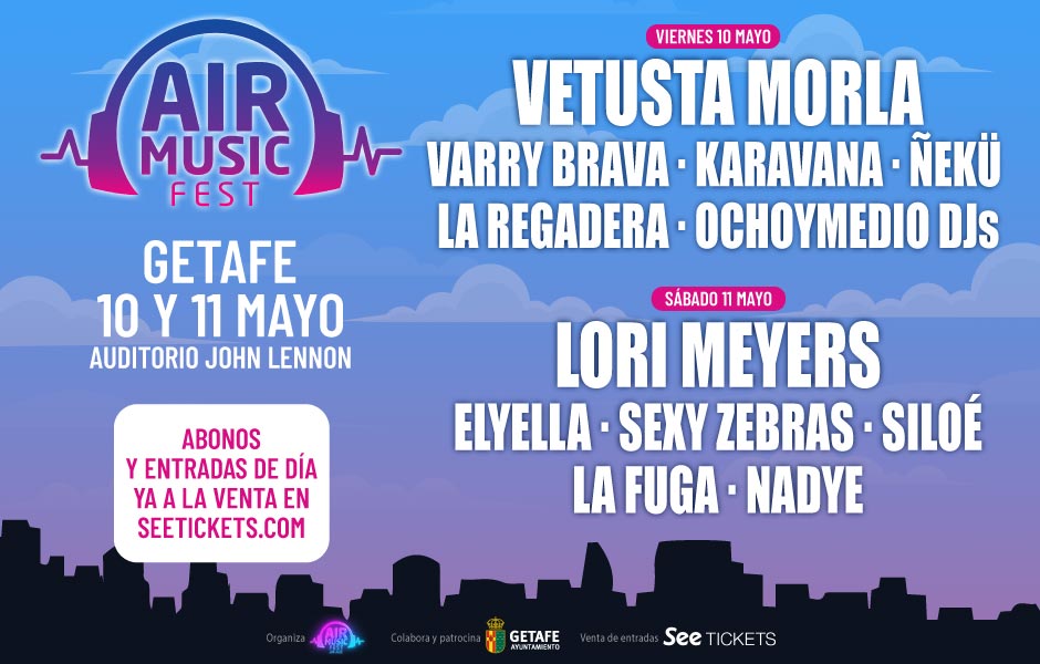 AIR MUSIC FEST 2024: entradas, fechas y cartel