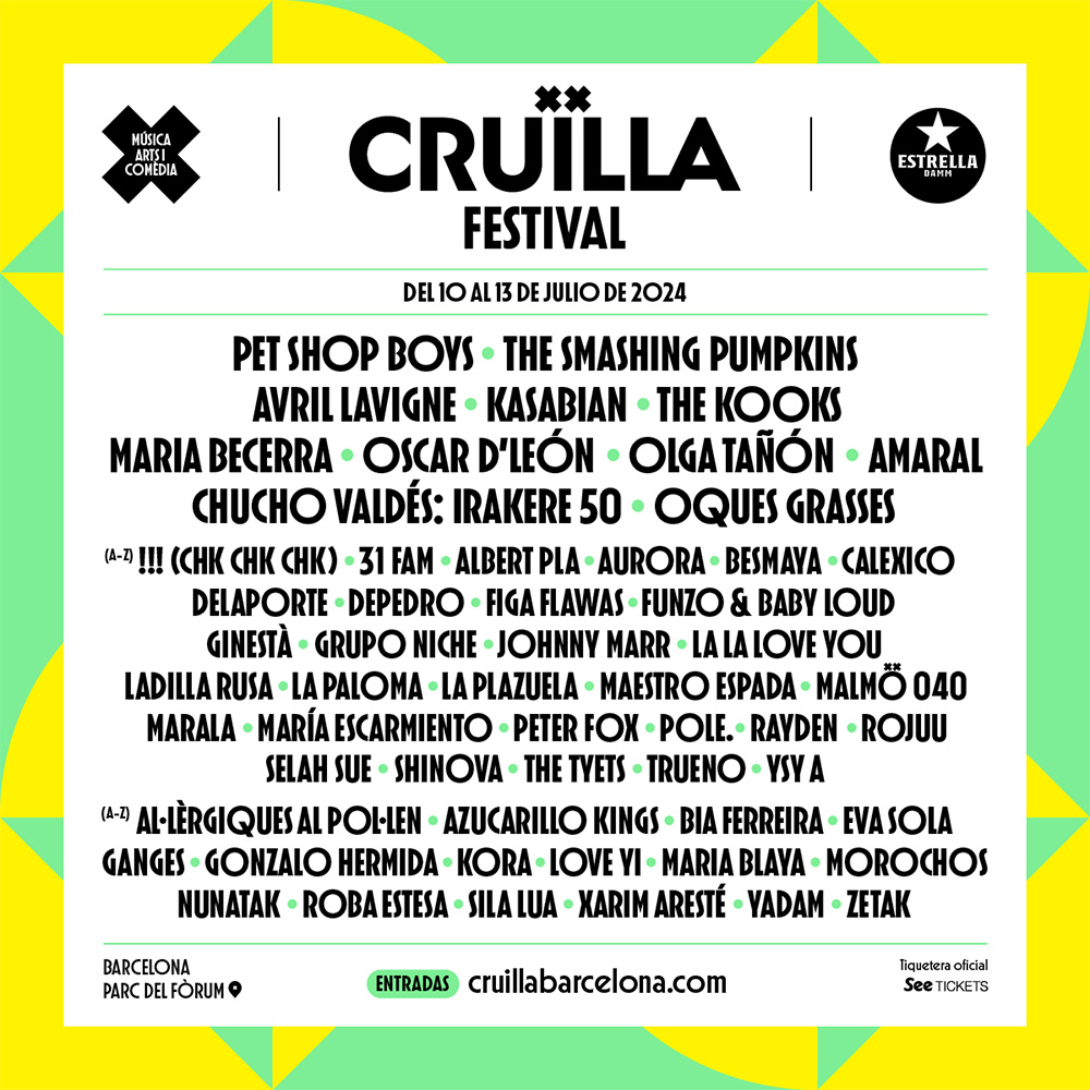 cartel Festival Cruïlla 2024