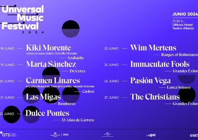 Universal Music Festival 2024: entradas, fechas y cartel