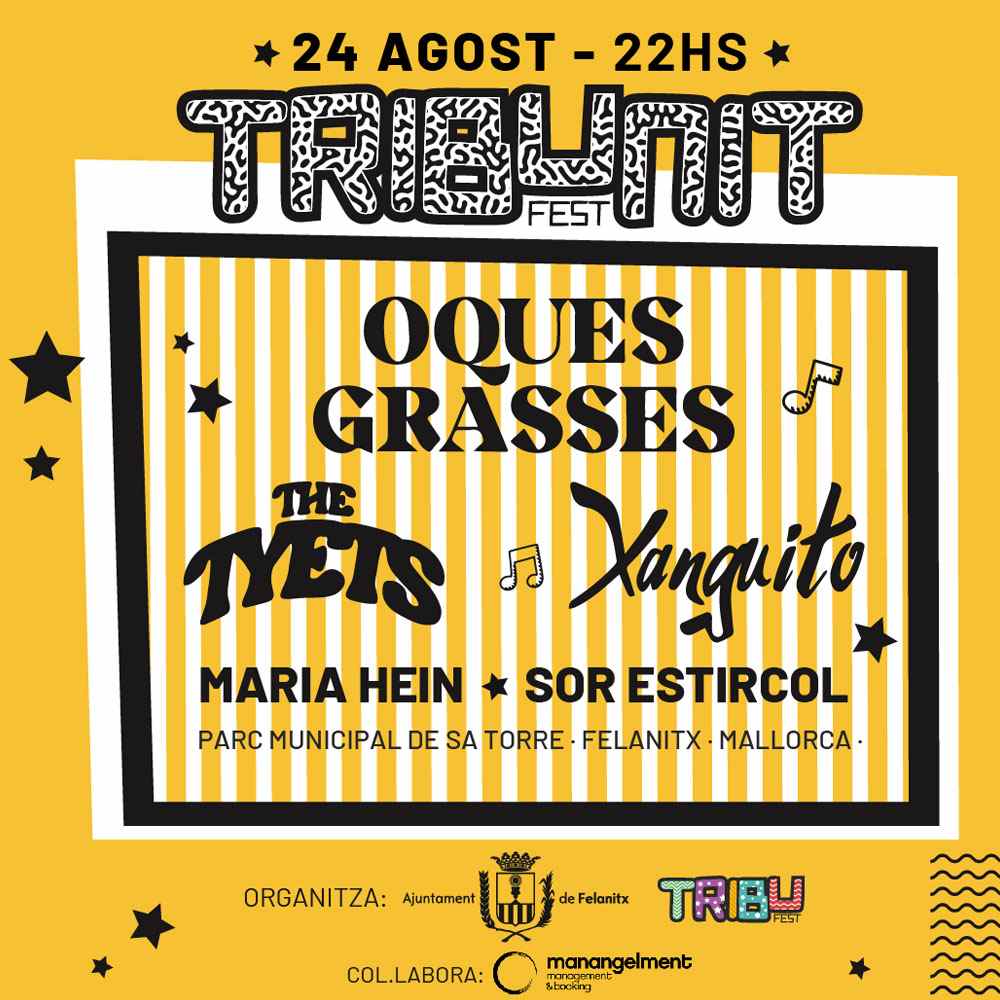 Cartel TribuNit Fest