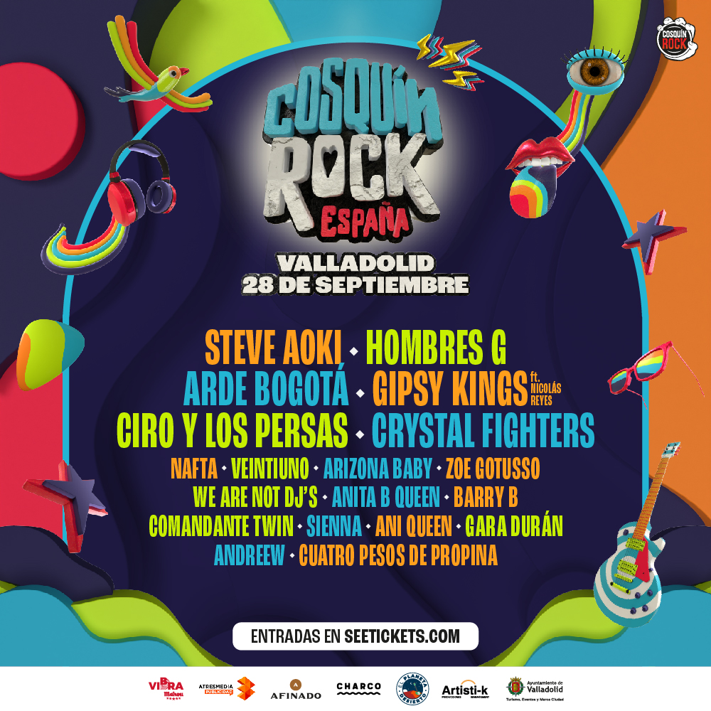 Cartel Cosquín Rock España 2024