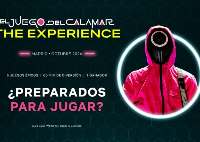 El Juego del Calamar: The Experience en Madrid a partir del 24 de octubre