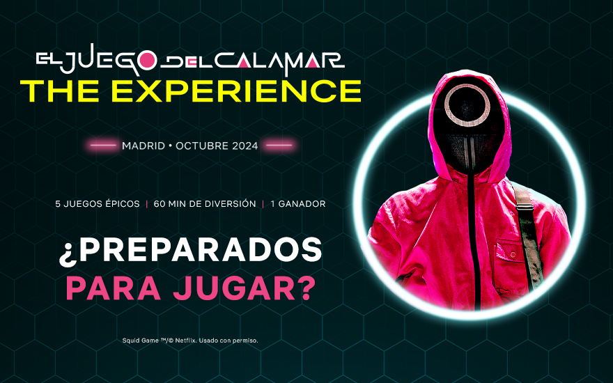 El Juego del Calamar: The Experience en Madrid