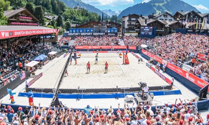 “Beach meets Alps” – das Swatch Beach Pro in Gstaad